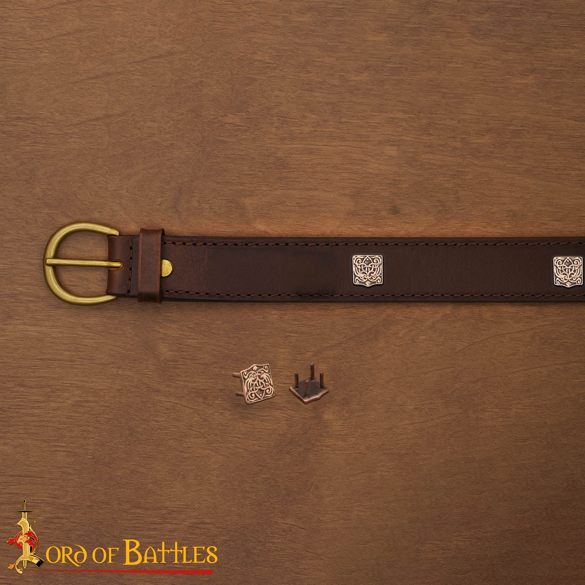 Accesorio de Fundición a la Cera Perdida para Cinturón de Bronce de la Edad Vikinga - Imagen 7