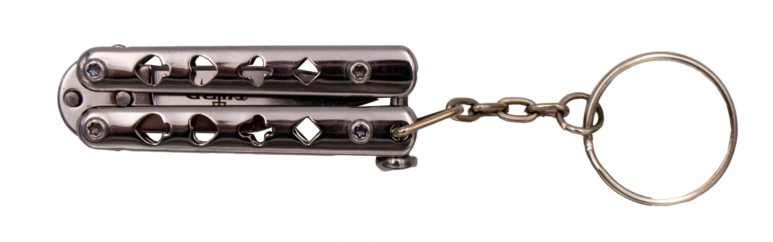 Navaja LLavero de Mariposa - Punta Drop Point - Variedad de Acabados - Imagen 4