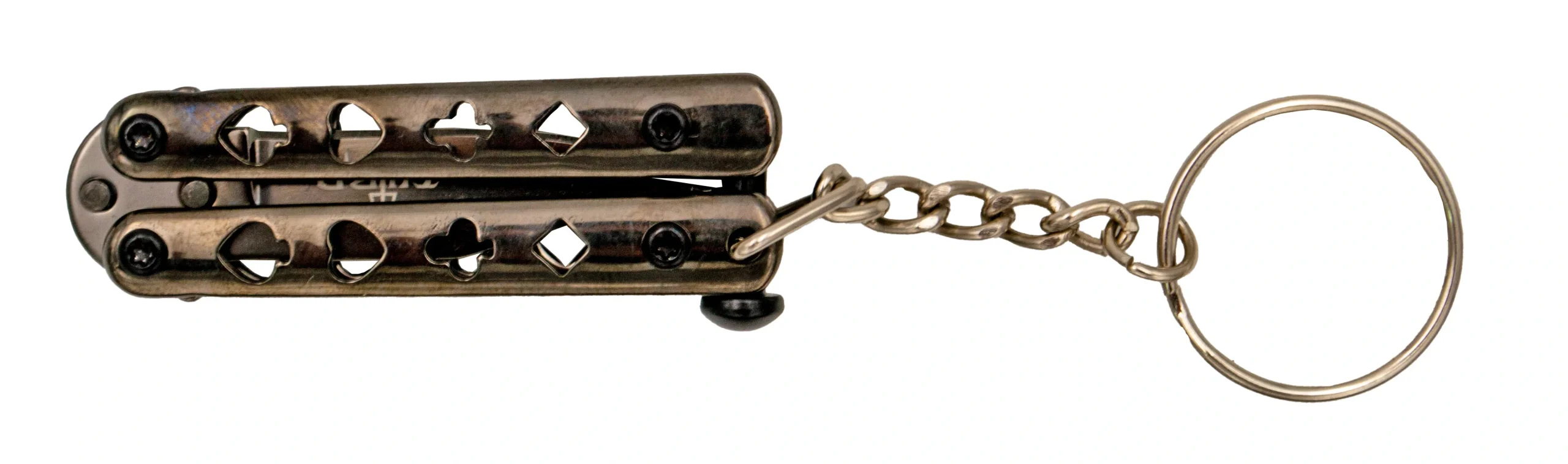 Navaja LLavero de Mariposa - Punta Drop Point - Variedad de Acabados - Imagen 8