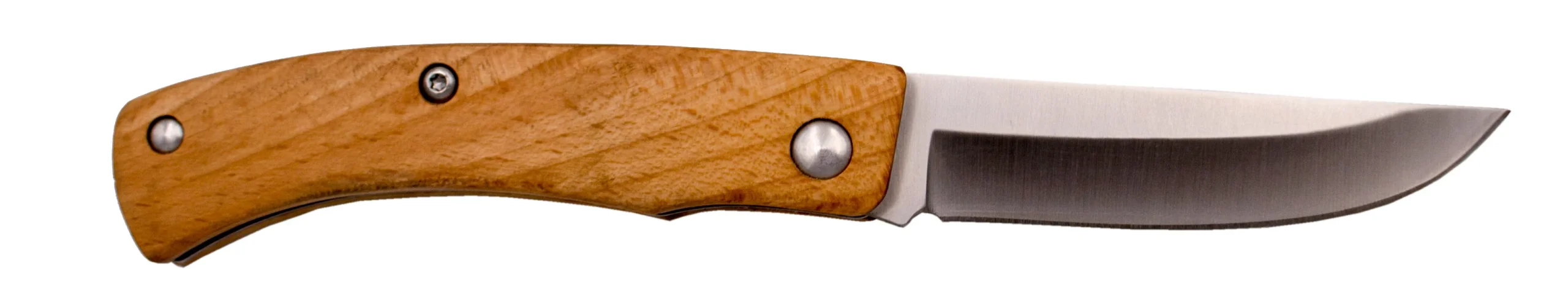 Navaja Carraca Third 4 Saltos Mango Haya Acero Inox 8,5 Cm - Imagen 2