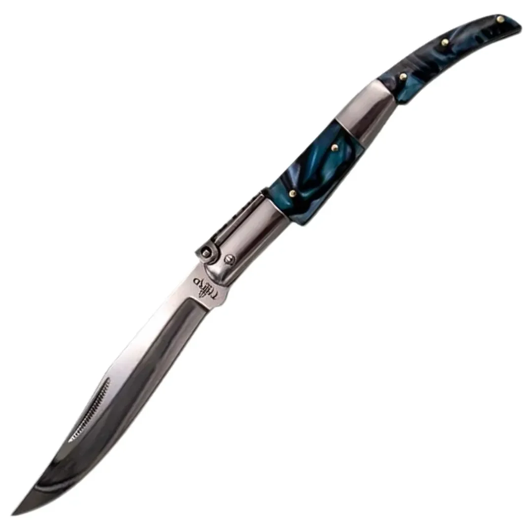 Navaja Carraca Third N53a Serie Zafiro AcrÃlico Azul - Imagen 2