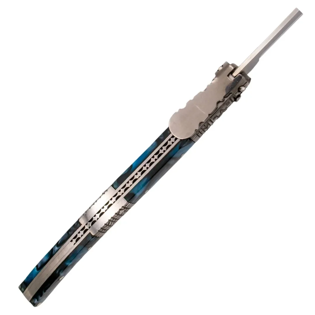 Navaja Carraca Third N53a Serie Zafiro AcrÃlico Azul - Imagen 4