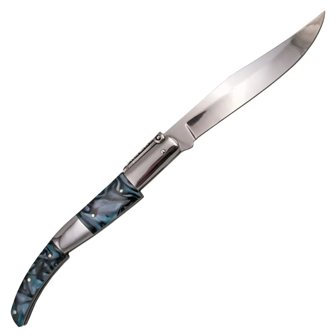 Navaja Carraca Third N55a Serie Zafiro AcrÃlico Azul - Imagen 3