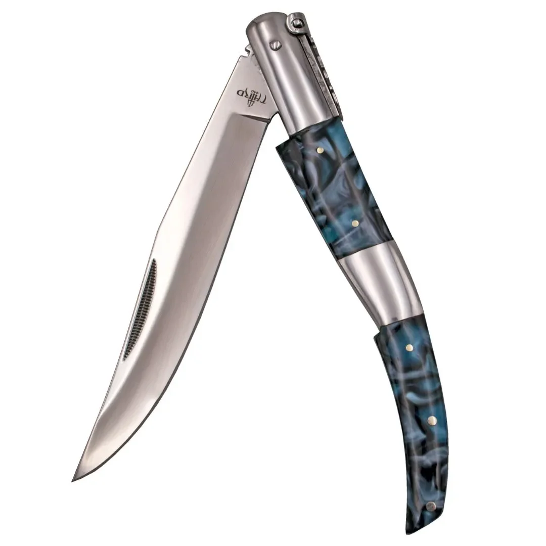 Navaja Carraca Third N55a Serie Zafiro AcrÃlico Azul - Imagen 4